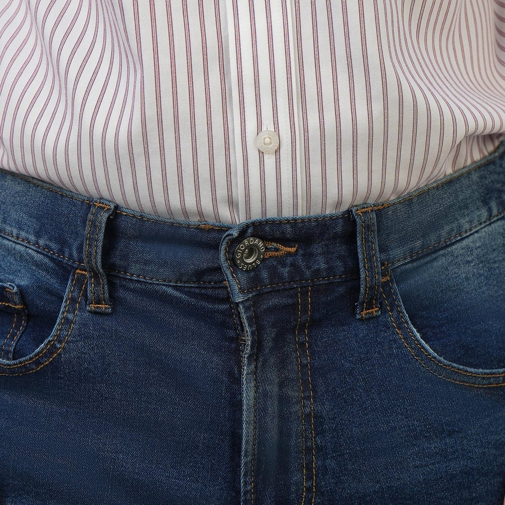 Giordano Men's Skinny Taper Low Rise Stretch Denim Jeans - first_variant_option_2 Premium Jeans for Giordano