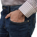 Giordano Men's Skinny Taper Low Rise Stretch Denim Jeans - first_variant_option_2 Premium Jeans for Giordano