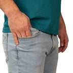 Men's Skinny Taper Stretch Cotton Denim Jeans Low Rise 30 - Shop Giordano