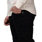 Men's Skinny Taper Stretch Cotton Denim Jeans Low Rise 30 - Shop Giordano