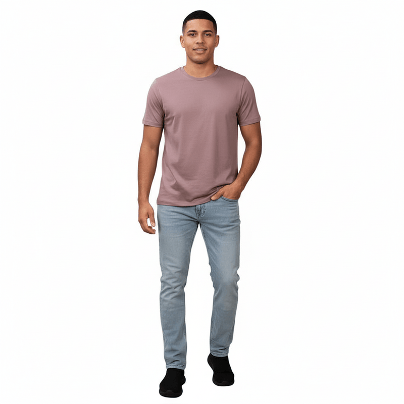 Men's Skinny Taper Stretch Cotton Denim Jeans Low Rise 30 - Shop Giordano