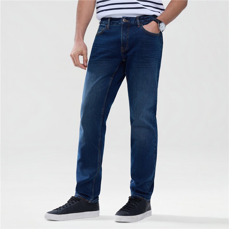 Men’S Skinny Taper Stretch Denim Jeans 30 - Shop Giordano