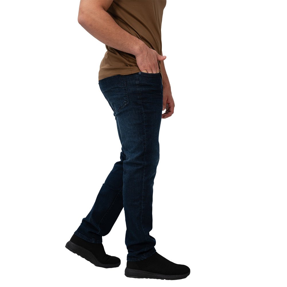 Men's Skinny Taper Stretch Denim Jeans Low Rise 30 - Shop Giordano