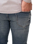 Men's Skinny Taper Stretch Denim Jeans Low Rise 30 - Shop Giordano