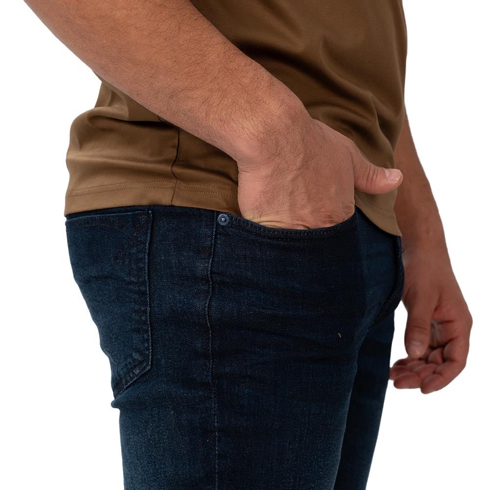 Men's Skinny Taper Stretch Denim Jeans Low Rise 30 - Shop Giordano