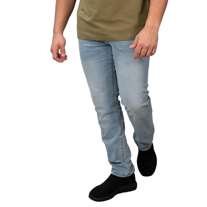 Men's Skinny Taper Stretch Denim Jeans Low Rise 30 - Shop Giordano