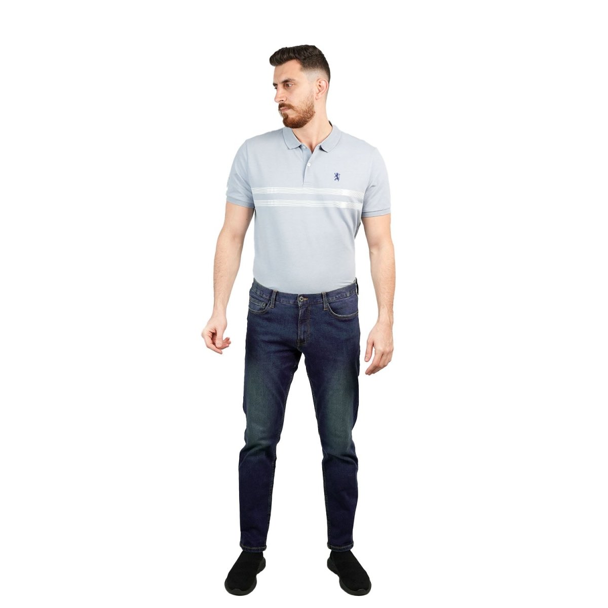 Men's Skinny Tapered Stretch Denim Jeans - Giordano