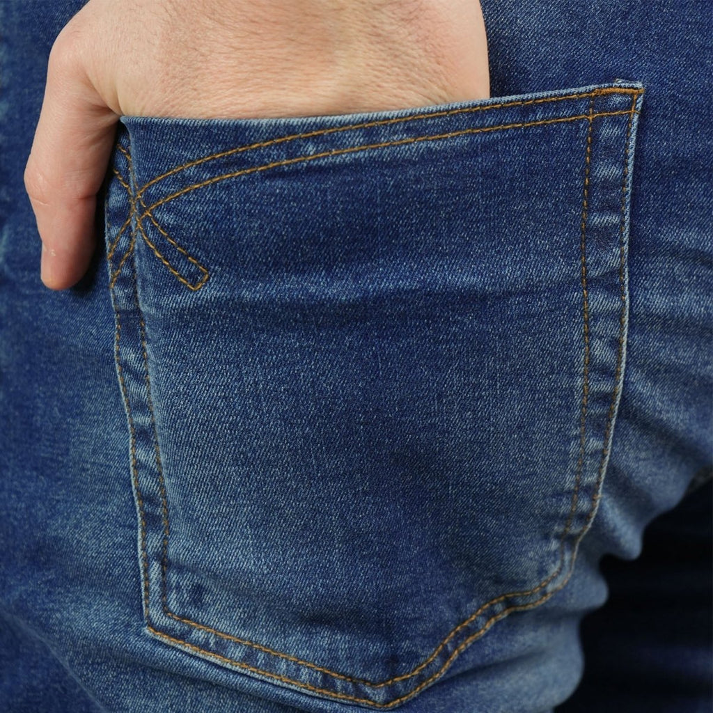 Men's Skinny Tapered Stretch Denim Jeans 30 - Shop Giordano