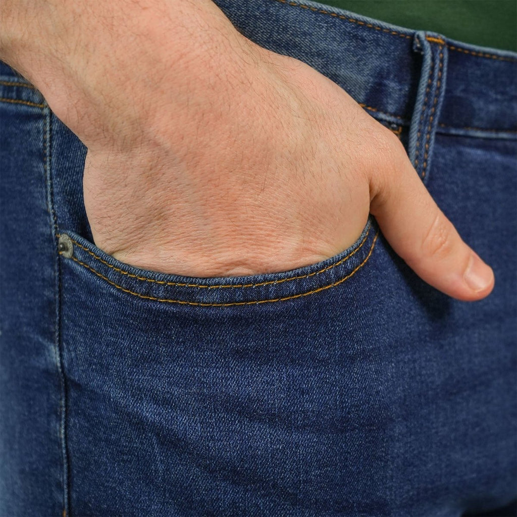 Men's Skinny Tapered Stretch Denim Jeans 30 - Shop Giordano