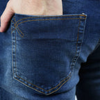 Men's Skinny Tapered Stretch Denim Jeans 30 - Shop Giordano