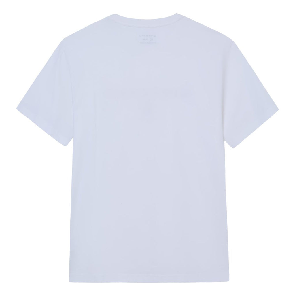 Men’S Slim Cotton Crew Neck Signature Print Tee - Shop Giordano