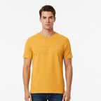 Men’S Slim Cotton Crew Neck Signature Print Tee S - Shop Giordano