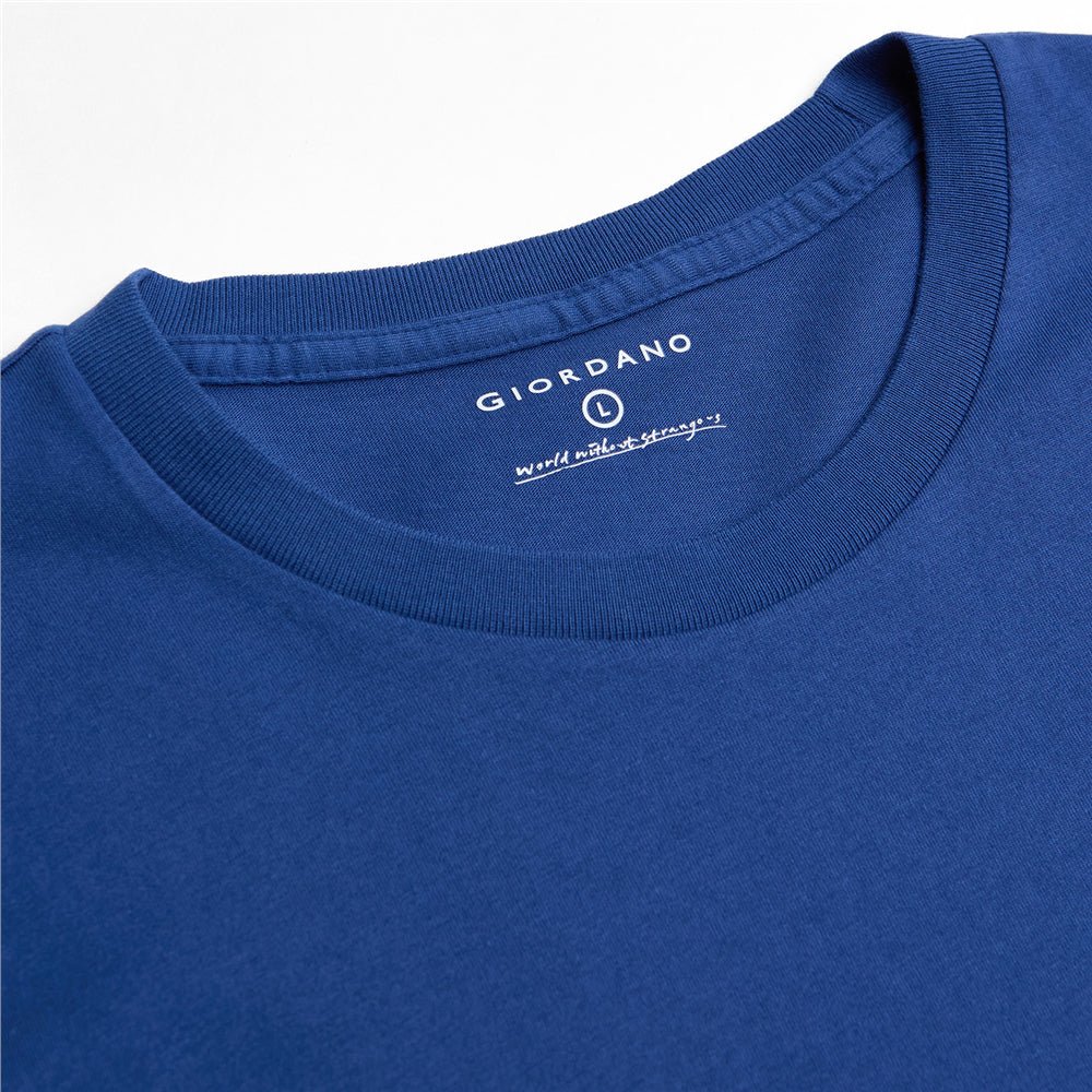 Men’S Slim Cotton Crew Neck Tee 3 - Pack Essentials S - Shop Giordano