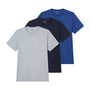 Men’S Slim Cotton Crew Neck Tee 3 - Pack Essentials S - Shop Giordano