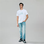 Men’S Slim Cotton Crew Neck Wws Graphic Print Tee S - Shop Giordano