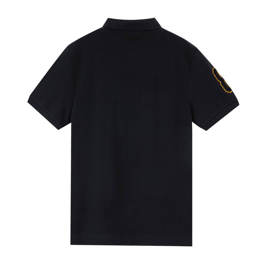 Giordano Men's Slim Fit 3D Lion Cny Lycra Pique Polo - first_variant_option_2 Premium Polo for Giordano