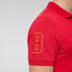 Giordano Men's Slim Fit 3D Lion Cny Lycra Pique Polo - first_variant_option_2 Premium Polo for Giordano