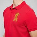 Giordano Men's Slim Fit 3D Lion Cny Lycra Pique Polo - first_variant_option_2 Premium Polo for Giordano