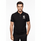 Men’S Slim Fit 3D Lion Cny Lycra Pique Polo S - Shop Giordano