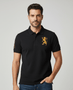 Giordano Men's Slim Fit 3D Lion Cny Lycra Pique Polo - first_variant_option_2 Premium Polo for Giordano