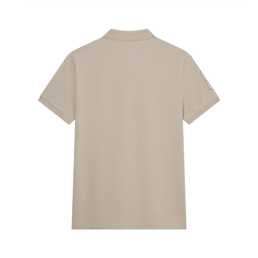 Men’S Slim Fit 3D Lion Embroidery Lycra Pique Polo S - Shop Giordano