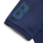 Men’S Slim Fit 3D Lion Embroidery Lycra Pique Polo S - Shop Giordano