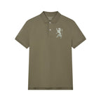 Giordano Men's Slim Fit 3D Lion Embroidery Lycra Pique Polo - first_variant_option_2 Premium Polo for Giordano