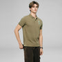 Giordano Men's Slim Fit 3D Lion Embroidery Lycra Pique Polo - first_variant_option_2 Premium Polo for Giordano