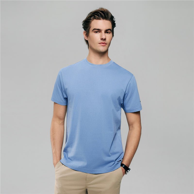 Men’S Slim Fit Cotton Crew Neck Tee S - Shop Giordano