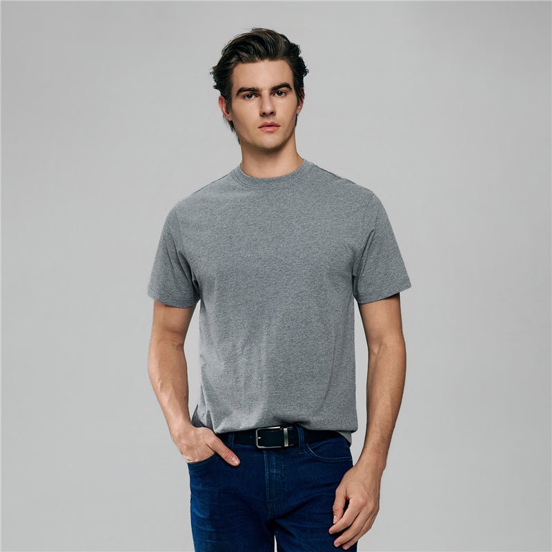 Men’S Slim Fit Cotton Crew Neck Tee S - Shop Giordano