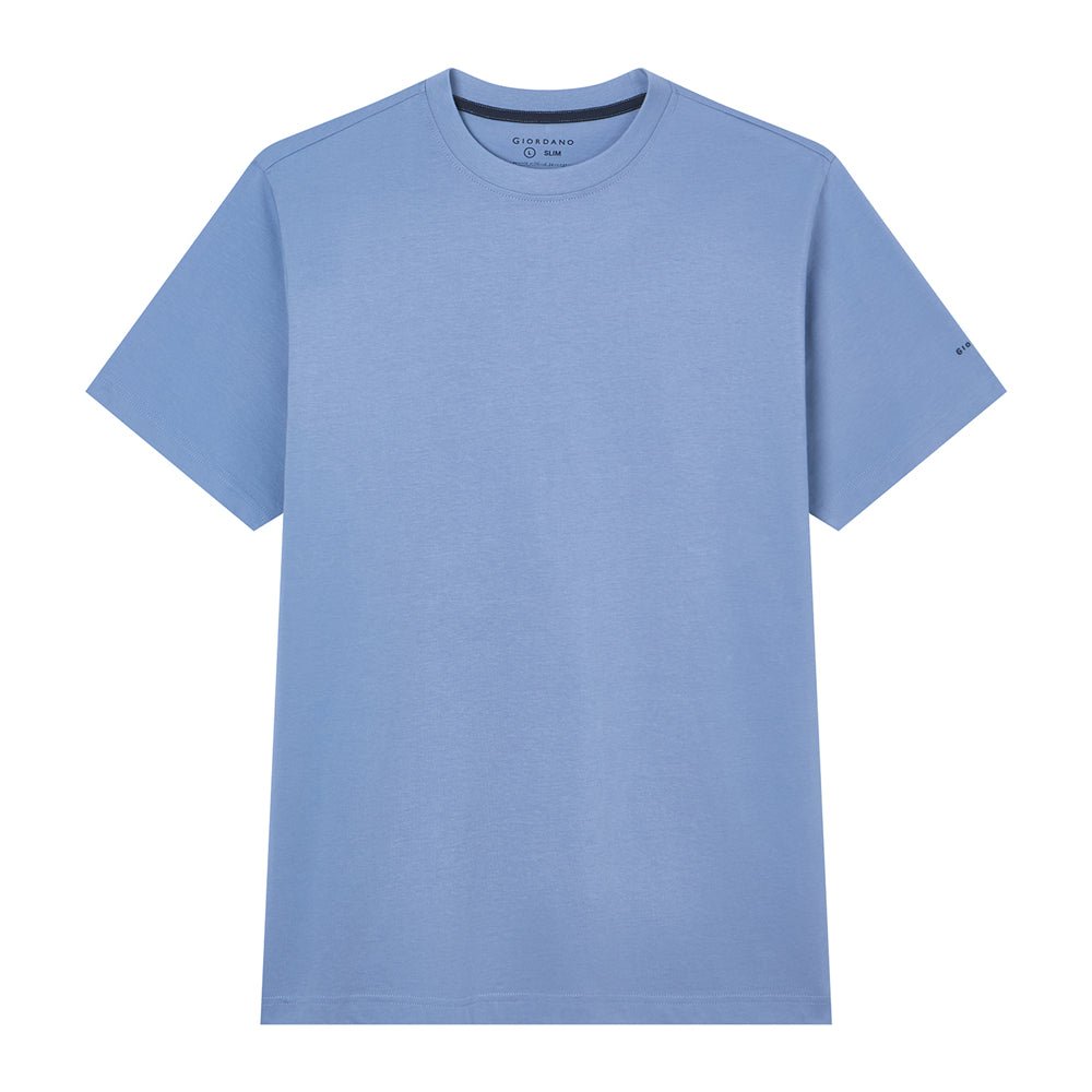 Men’S Slim Fit Cotton Crew Neck Tee S - Shop Giordano