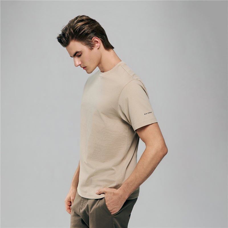Men’S Slim Fit Cotton Crew Neck Tee S - Shop Giordano
