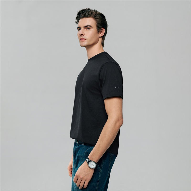 Men’S Slim Fit Cotton Crew Neck Tee S - Shop Giordano