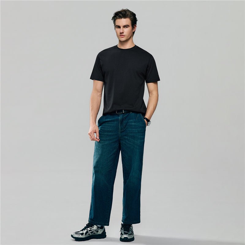 Men’S Slim Fit Cotton Crew Neck Tee S - Shop Giordano