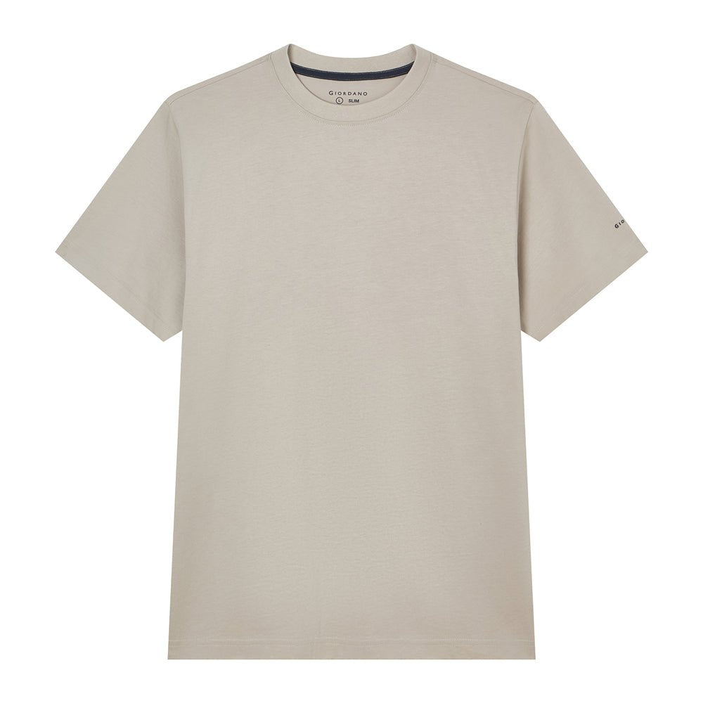 Men’S Slim Fit Cotton Crew Neck Tee S - Shop Giordano