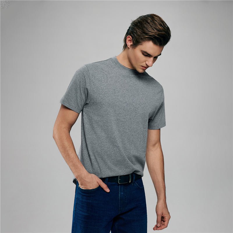 Men’S Slim Fit Cotton Crew Neck Tee S - Shop Giordano