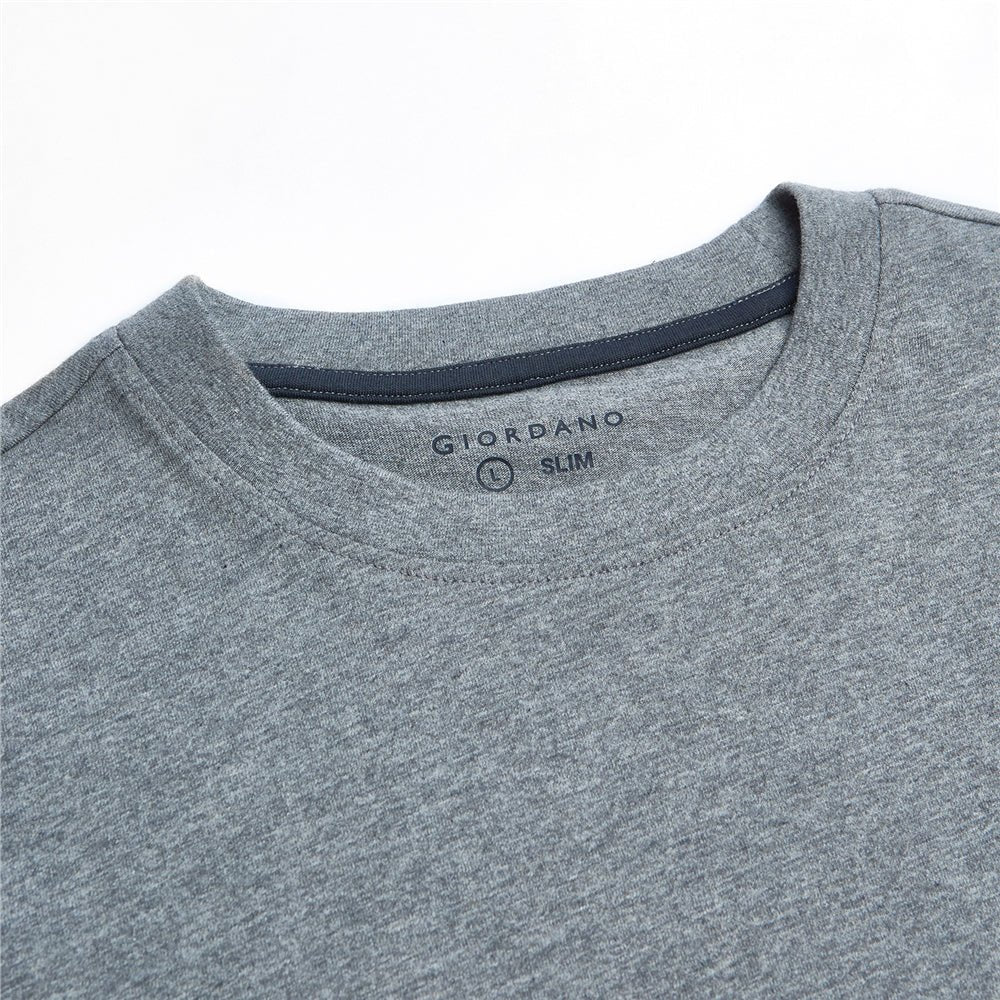 Men’S Slim Fit Cotton Crew Neck Tee S - Shop Giordano