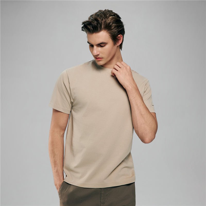 Men’S Slim Fit Cotton Crew Neck Tee S - Shop Giordano