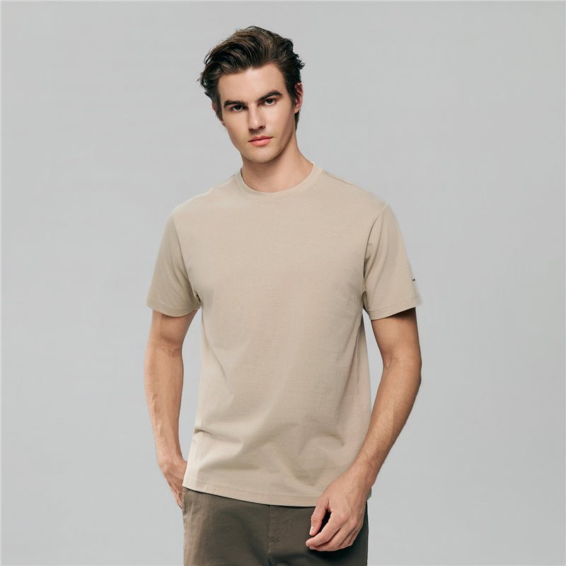 Men’S Slim Fit Cotton Crew Neck Tee S - Shop Giordano