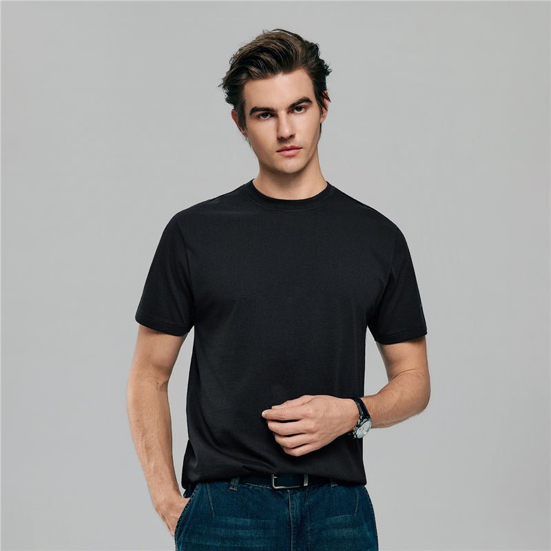 Men’S Slim Fit Cotton Crew Neck Tee S - Shop Giordano