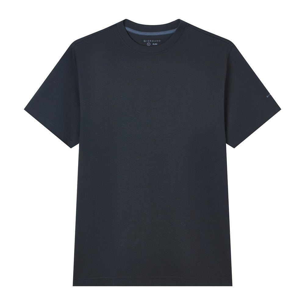 Men’S Slim Fit Cotton Crew Neck Tee S - Shop Giordano