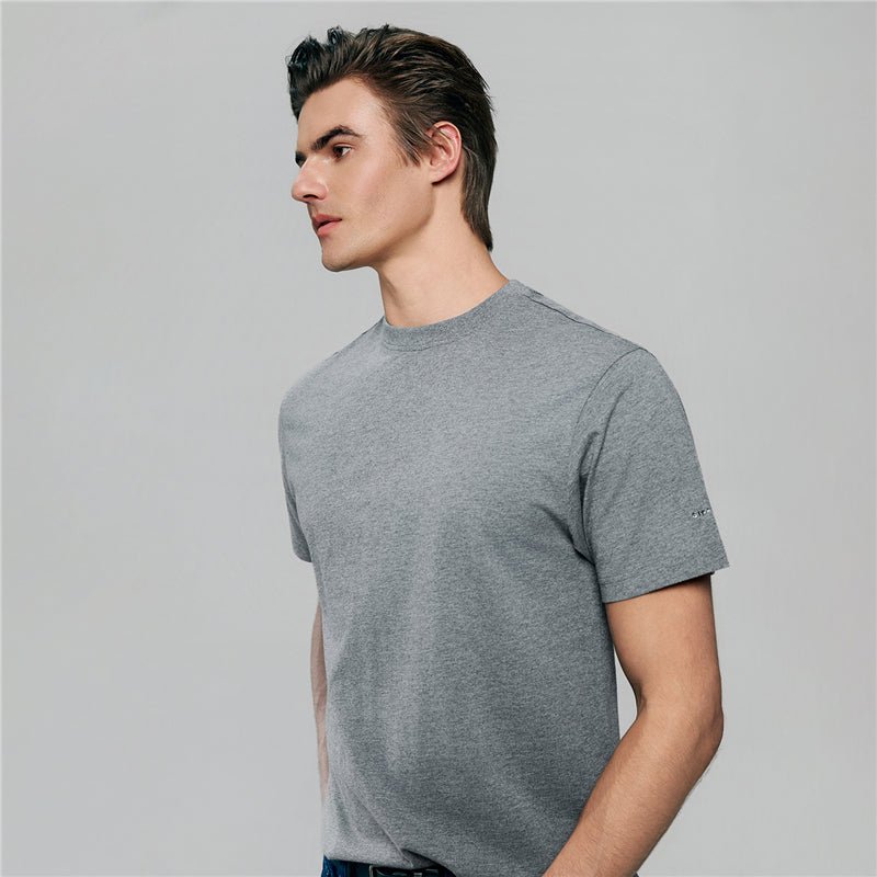 Men’S Slim Fit Cotton Crew Neck Tee S - Shop Giordano