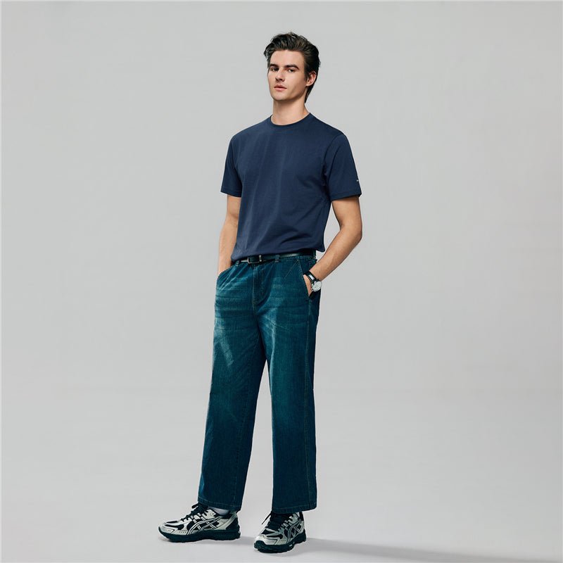 Men’S Slim Fit Cotton Crew Neck Tee S - Shop Giordano