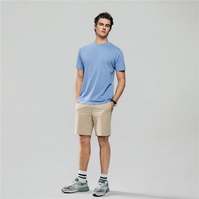 Men’S Slim Fit Cotton Crew Neck Tee S - Shop Giordano