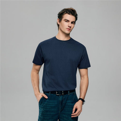 Men’S Slim Fit Cotton Crew Neck Tee S - Shop Giordano