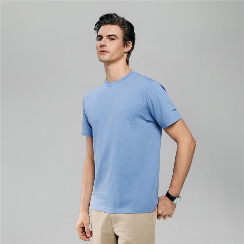 Men’S Slim Fit Cotton Crew Neck Tee S - Shop Giordano