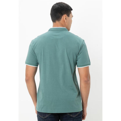 Men's Slim Fit Cotton Henley Tee - Giordano