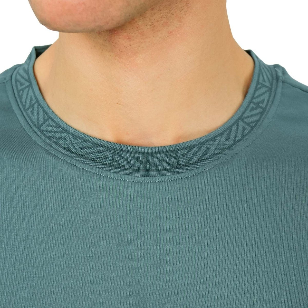 Men's Slim Fit Cotton Interlock Tee | Embroidered Tee S - Shop Giordano