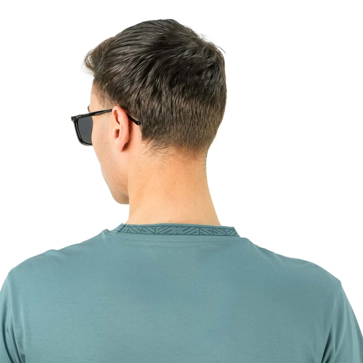 Men's Slim Fit Cotton Interlock Tee | Embroidered Tee S - Shop Giordano