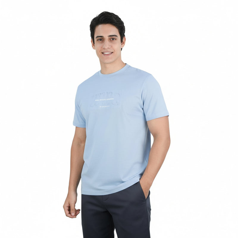 Men's Slim Fit Cotton Jersey Crew Neck Print Tee | Wws Graphic S - Shop Giordano